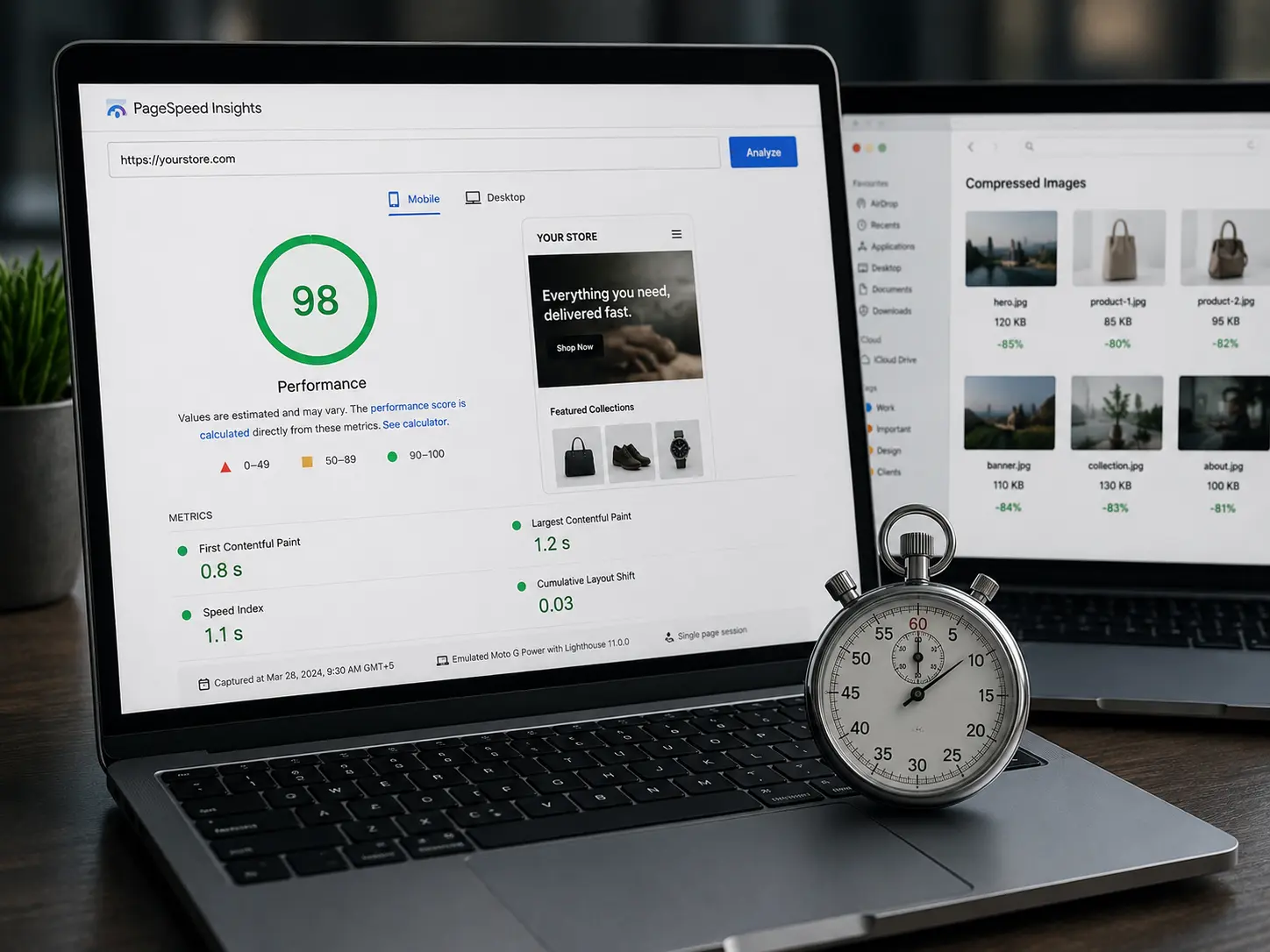 Shopify speed optimisation